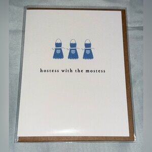 Hostess with the Mostess Invitation Card